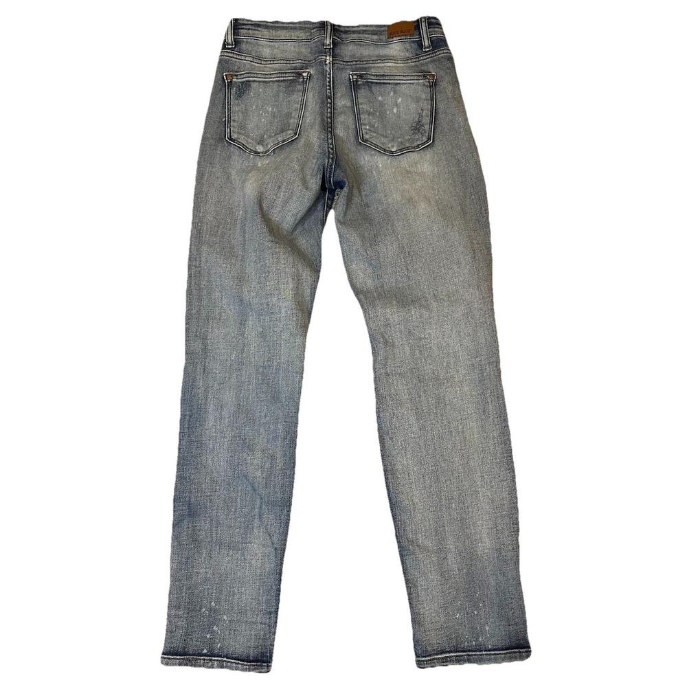 Judy Blue Women's Bleach Distressed Boyfriend Jeans Size 7/28 - Picture 7 of 8